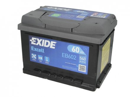 Акумулятор EXIDE EB602 (фото 1)