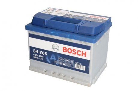 Акумуляторна батарея 12В/60Ач/640А BOSCH 0 092 S4E 051 (фото 1)