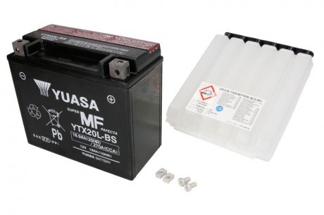 Акумулятор YUASA YTX20L-BS YUASA