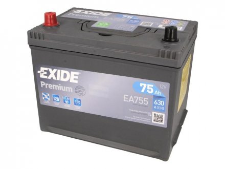 Акумулятор EXIDE EA755