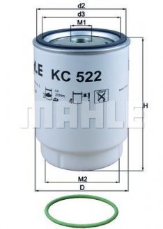 Фільтр палива MAHLE / KNECHT KC 522D