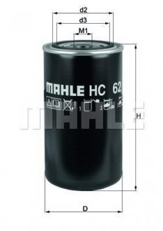 Гидрофильтр, автоматическая коробка передач MAHLE / KNECHT HC62 (фото 1)