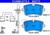 Комплект тормозных колодок, дисковый тормоз ATE 13.0460-2773.2 (фото 3)