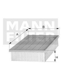 Фільтр повітряний MANN-FILTER C2860/3 (фото 1)