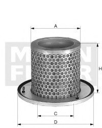 Повітряний фільтр MANN-FILTER C1342