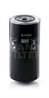 Фільтр масла MANN-FILTER W1170/15