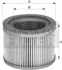 Повітряний фільтр MANN-FILTER C922/1