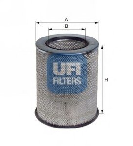 Повітряний фільтр UFI 27.345.00 (фото 1)
