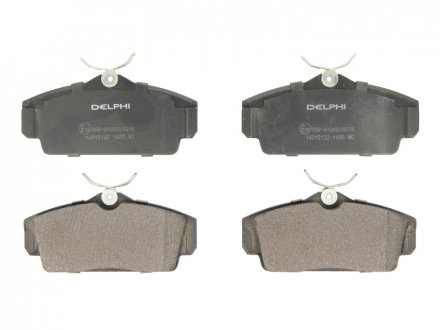 Комплект гальмівних колодок з 4 шт. дисків Delphi LP1435 (фото 1)
