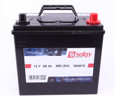 Стартерна батарея (акумулятор) SOLGY 406010