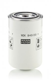 Паливний фільтр MANN-FILTER WDK940/20 (фото 1)