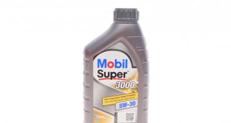Масло моторн. SUPER 3000 XE 5W-30 (Канистра 1л) MOBIL 151456
