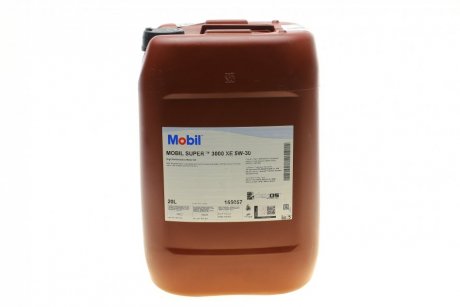 Масло моторное Super 3000 XE 5W-30 (20 л) MOBIL 150941