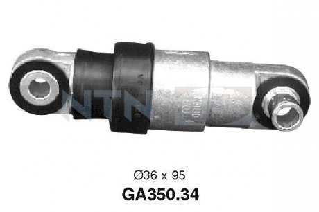 Амортизатор натяжника ролика привідного паса SNR NTN GA350.34 (фото 1)