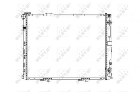 Радіатори та інтеркулера NRF 58156