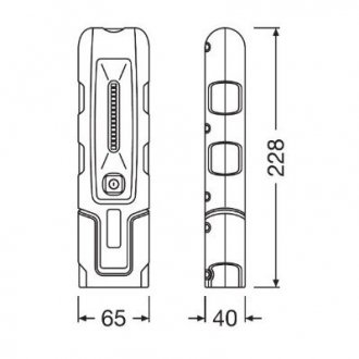 Світлодіодний ліхтар OSRAM LEDILPRO180