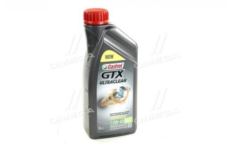 Олива моторн. GTX ULTRA CLEAN 10W-40 A3/B4 (Каністра 1л) CASTROL 15DE17