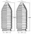 Пильник рульового керування 2шт. к-т з хомутами BORG & BECK BSG3242 (фото 1)