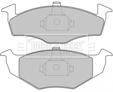 Гальмiвнi колодки дисковi BORG & BECK BBP1471