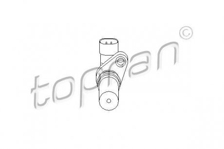 Датчик частоты вращения, управление двигателем TOPRAN / HANS PRIES 207414 (фото 1)