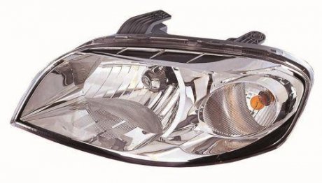 Фара передня ліва з покажчиком поворота Chevrolet Aveo 2006-2010 DEPO 235-1104L-LD-E