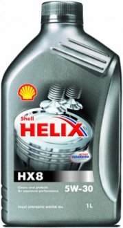 Мастило двигуна Helix HX8 5W30 1L SHELL 550040535 (фото 1)