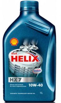 Мастило двигуна Helix HX7 10W40 1L SHELL 550040293