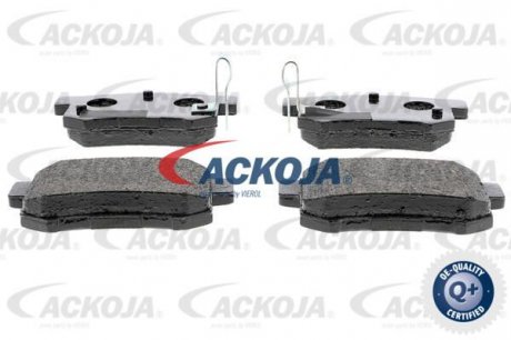 Колодки гальмівні (задні) Honda Accord IV/V/Civic VI/VII/VIII Ackoja A26-0021