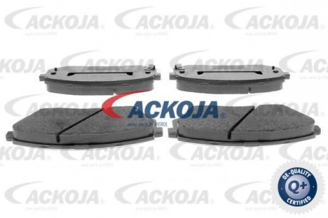 Комплект тормозных колодок, дисковый тормоз Ackoja A52-0074