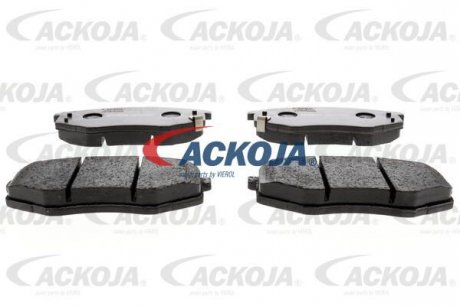 Комплект тормозных колодок, дисковый тормоз Ackoja A52-2116 (фото 1)