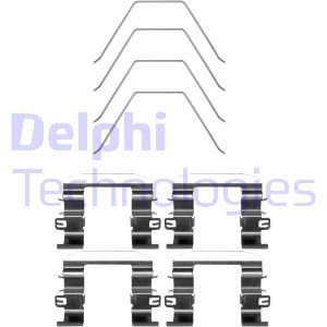 Монтажний компл.,гальм.колодки Delphi LX0669