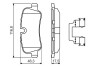 Гальмівні колодки, дискові BOSCH 0986494636 (фото 1)