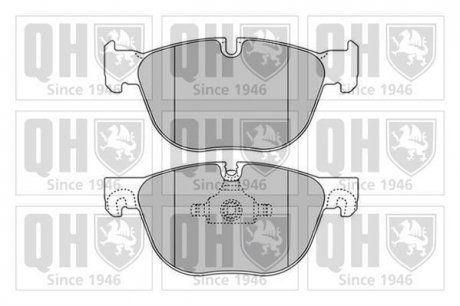 Гальмiвнi колодки дисковi Quinton Hazell BP1665