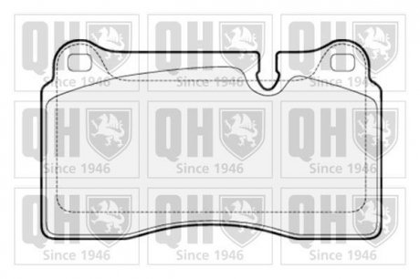 Колодки тормозные (передние) Land Rover Range Rover 02-13 Quinton Hazell BP1539