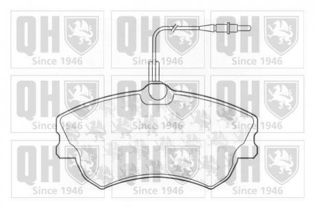 Гальмiвнi колодки дисковi Quinton Hazell BP1065