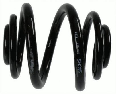 Пружина підвіски задн Лів/Прав (спортивна підвіска) AUDI TT 3.2 07.03-06.06 SACHS 996 966