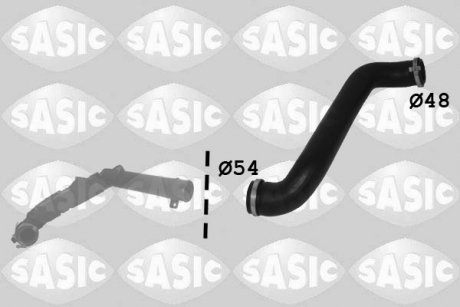 Патрубок інтеркулера SASIC 3336308 (фото 1)
