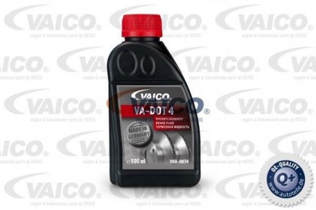 Гальмівна рідина DOT4, 0,5L VAICO V60-0074