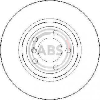 Гальмiвнi диски A.B.S. 17025 (фото 1)