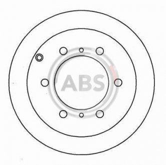 Гальмiвнi диски A.B.S. 16471 (фото 1)