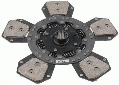 Диск зчеплення (295мм) CASE IH 500, 600, 700, 800 HIEBLE 500, 600, 700 SACHS 1878 634 035