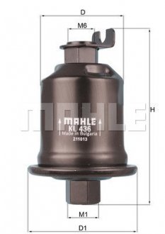 Фільтр палива MAHLE / KNECHT KL436