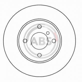 Гальмівний диск E30 82-91 (260x12,6) A.B.S. 15766