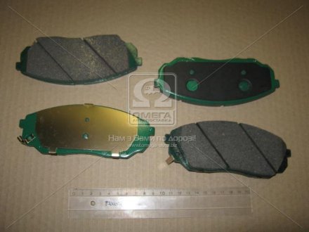 Колодки тормозные дисковые передние Kia Sorento 02- MOBIS 581013EE01