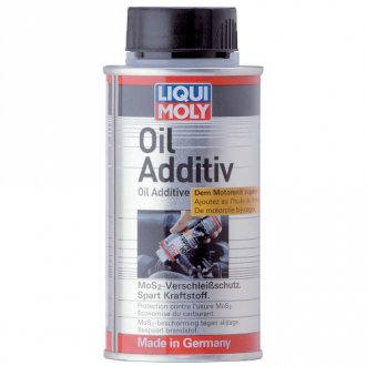 Присадка до моторної оливи з Mos2 Oil Additiv 0,125л LIQUI MOLY 3901 (фото 1)
