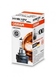 Лампа галогенная Н11 12V В 55W PGJY19-2 FS1 OSRAM 4008321054654