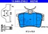 Комплект тормозных колодок, дисковый тормоз ATE 13.0460-2745.2 (фото 3)