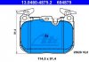 Комплект тормозных колодок, дисковый тормоз ATE 13.0460-4875.2 (фото 3)