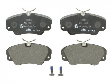 Комплект тормозных колодок, дисковый тормоз ATE 13.0460-2815.2 (фото 1)