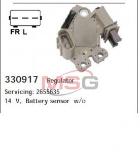 Реле регулятор напруги генератора CARGO 330917 (фото 1)